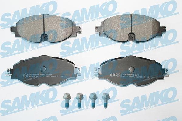 Samko 5SP2067 Brake Pad Set, disc brake 5SP2067