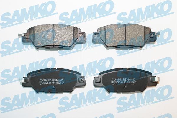 Samko 5SP2069 Brake Pad Set, disc brake 5SP2069