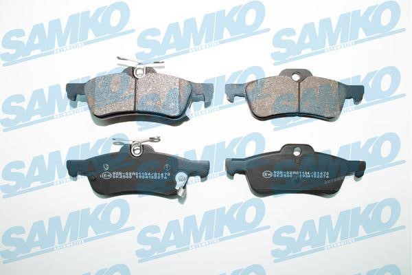 Samko 5SP2076 Brake Pad Set, disc brake 5SP2076