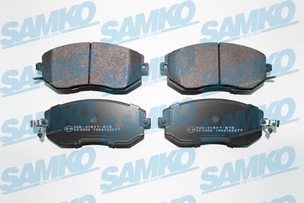 Samko 5SP2077 Brake Pad Set, disc brake 5SP2077