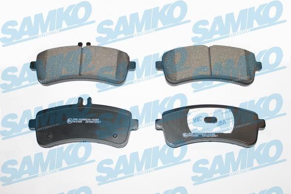 Samko 5SP2087 Brake Pad Set, disc brake 5SP2087