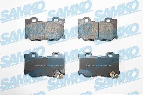Samko 5SP2089 Brake Pad Set, disc brake 5SP2089