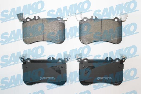 Samko 5SP2100 Brake Pad Set, disc brake 5SP2100
