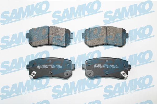 Samko 5SP2103 Brake Pad Set, disc brake 5SP2103