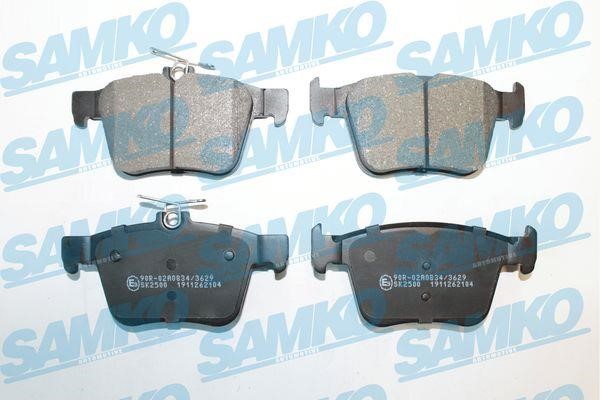 Samko 5SP2104 Brake Pad Set, disc brake 5SP2104