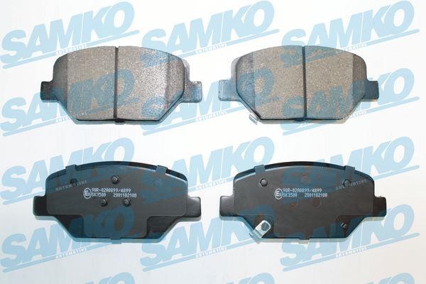 Samko 5SP2108 Brake Pad Set, disc brake 5SP2108