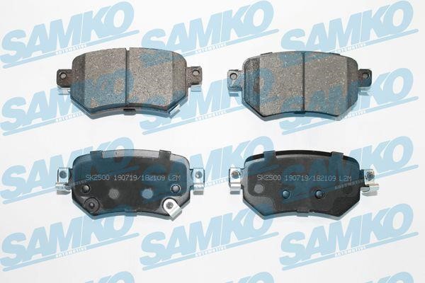 Samko 5SP2109 Brake Pad Set, disc brake 5SP2109