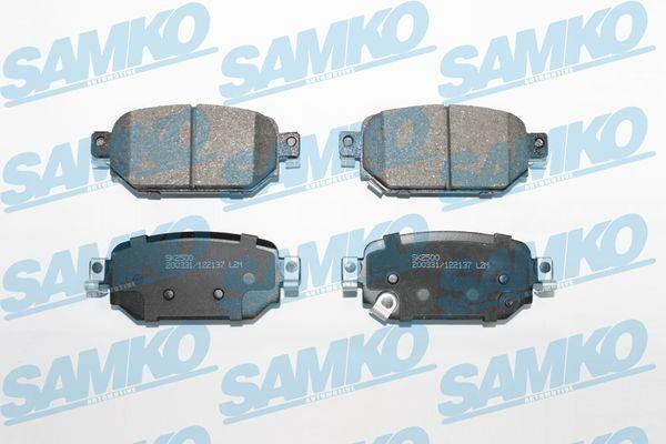 Samko 5SP2137 Brake Pad Set, disc brake 5SP2137