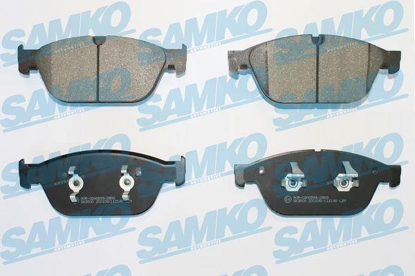 Samko 5SP2140 Brake Pad Set, disc brake 5SP2140