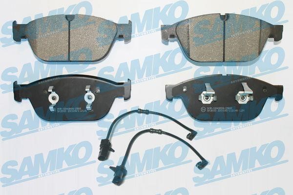 Samko 5SP2140A Brake Pad Set, disc brake 5SP2140A