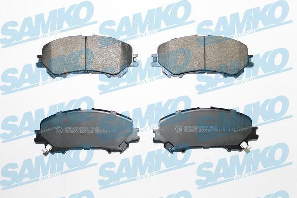Samko 5SP2151 Brake Pad Set, disc brake 5SP2151
