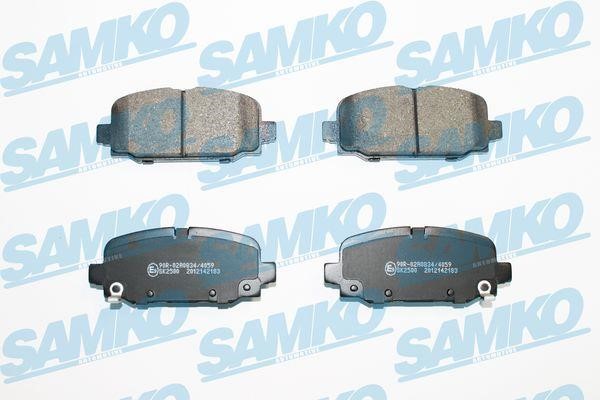Samko 5SP2183 Brake Pad Set, disc brake 5SP2183
