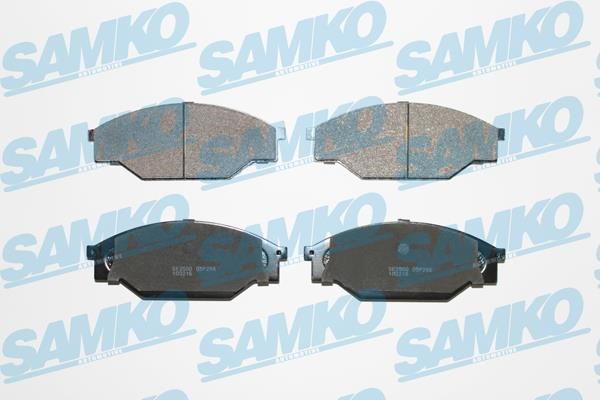 Samko 5SP266 Brake Pad Set, disc brake 5SP266