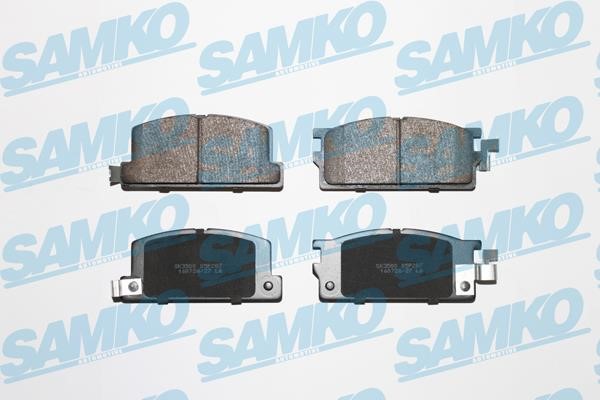 Samko 5SP287 Brake Pad Set, disc brake 5SP287