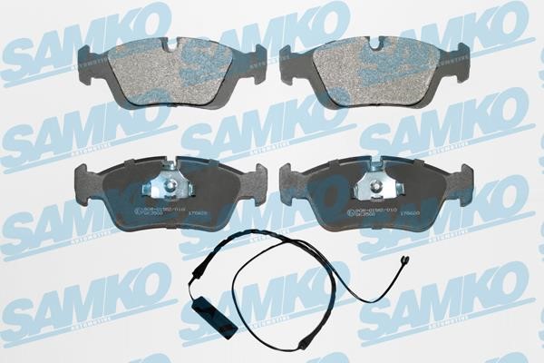 Samko 5SP331A Brake Pad Set, disc brake 5SP331A