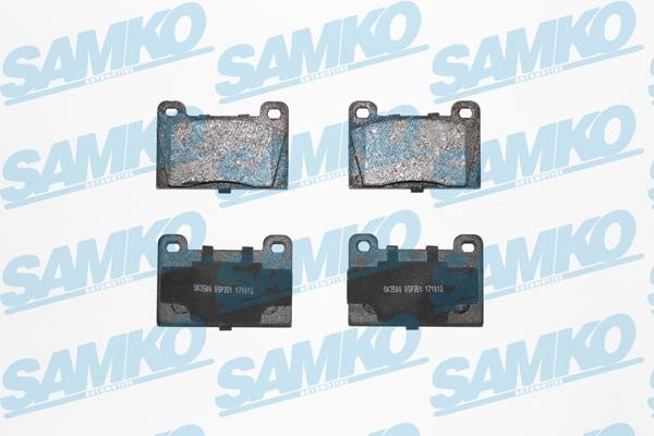 Samko 5SP351 Brake Pad Set, disc brake 5SP351