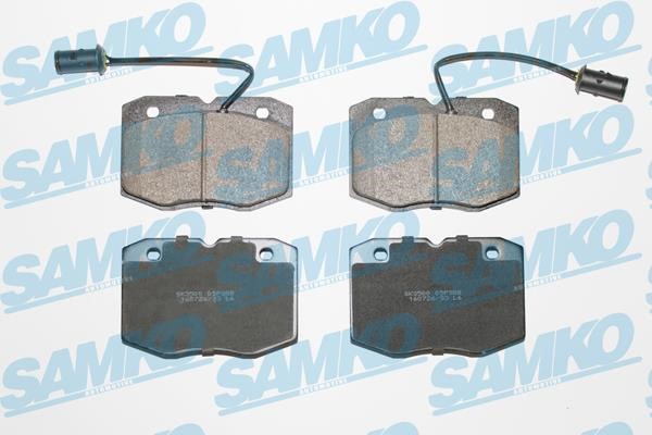 Samko 5SP388 Brake Pad Set, disc brake 5SP388