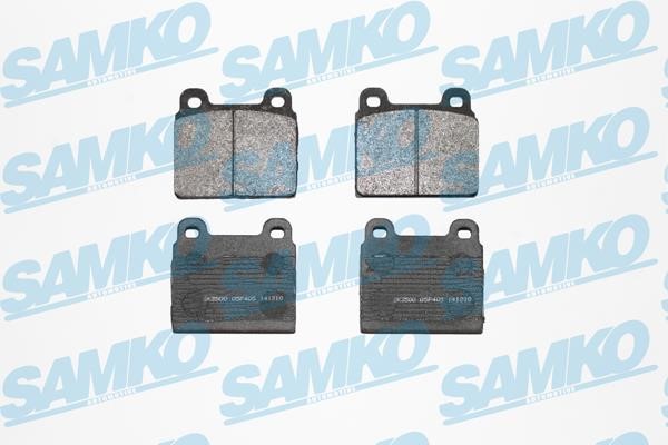 Samko 5SP405 Brake Pad Set, disc brake 5SP405