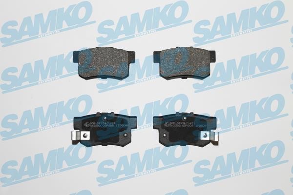 Samko 5SP508 Rear disc brake pads, set 5SP508