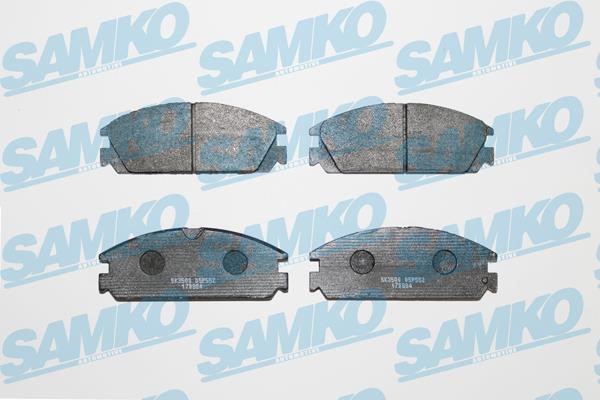 Samko 5SP552 Brake Pad Set, disc brake 5SP552