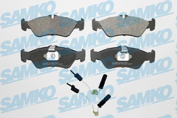 Samko 5SP610A Brake Pad Set, disc brake 5SP610A