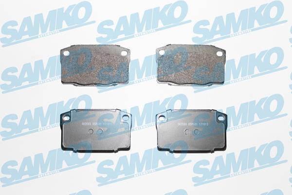 Samko 5SP681 Brake Pad Set, disc brake 5SP681