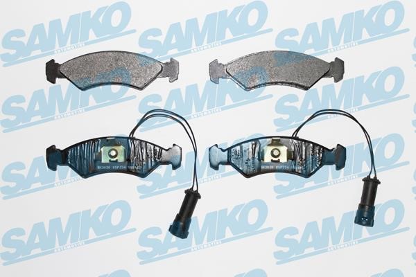 Samko 5SP734 Brake Pad Set, disc brake 5SP734