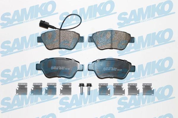 Samko 5SP763K Brake Pad Set, disc brake 5SP763K