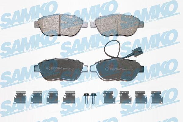 Samko 5SP764K Brake Pad Set, disc brake 5SP764K