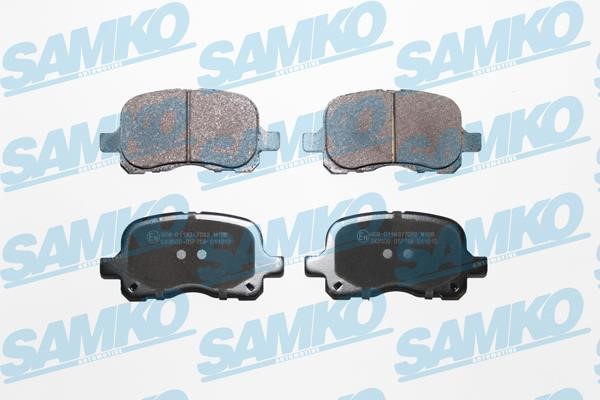 Samko 5SP768 Brake Pad Set, disc brake 5SP768