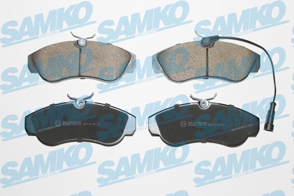 Samko 5SP774 Brake Pad Set, disc brake 5SP774