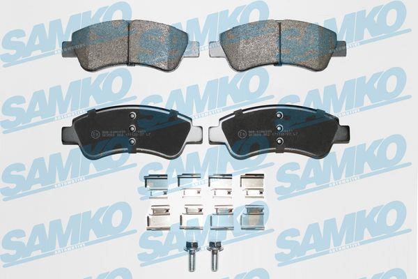 Samko 5SP802K Brake Pad Set, disc brake 5SP802K
