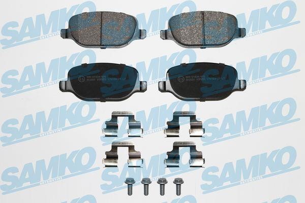 Samko 5SP855K Brake Pad Set, disc brake 5SP855K