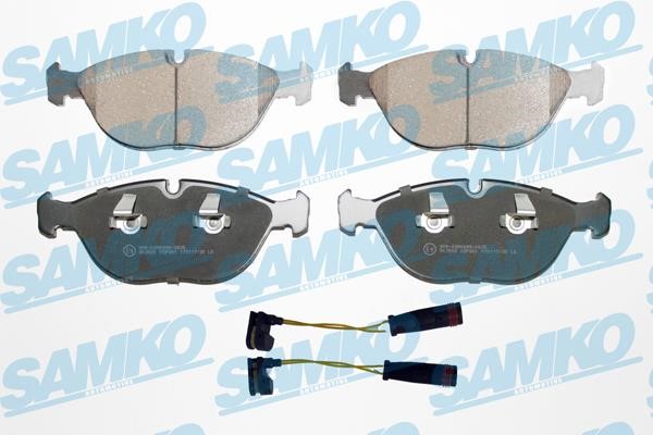 Samko 5SP881G Brake Pad Set, disc brake 5SP881G