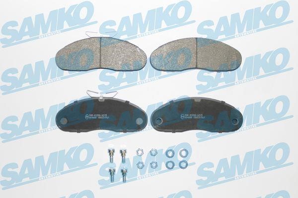 Samko 5SP961 Brake Pad Set, disc brake 5SP961