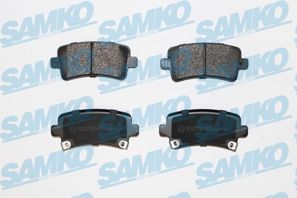 Samko 5SP1584 Brake Pad Set, disc brake 5SP1584