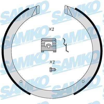 Samko 81098 Parking brake pads kit 81098