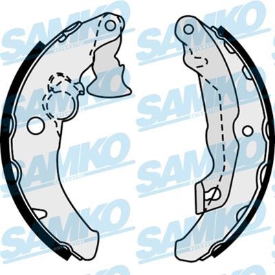 Samko 87550 Brake shoe set 87550