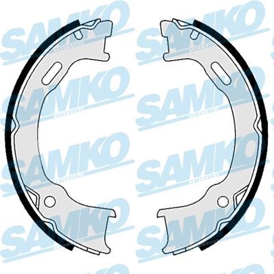 Samko 89560 Parking brake pads kit 89560