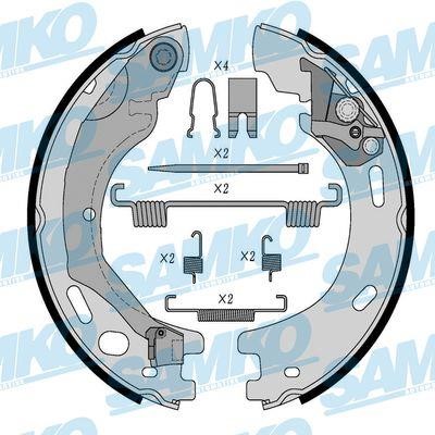 Samko 89570K Parking brake pads kit 89570K