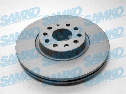 Samko A1004VR Ventilated disc brake, 1 pcs. A1004VR