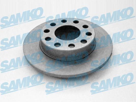 Samko A1007PR Unventilated brake disc A1007PR