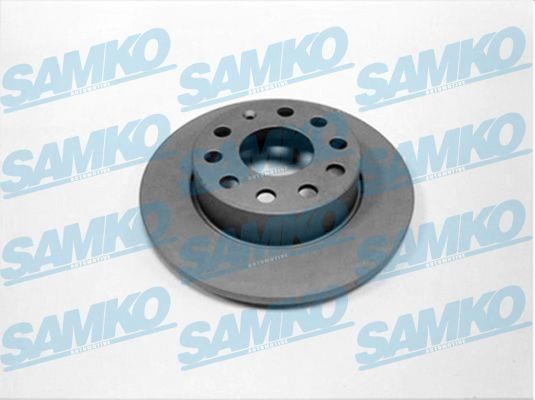 Samko A1010PR Unventilated brake disc A1010PR