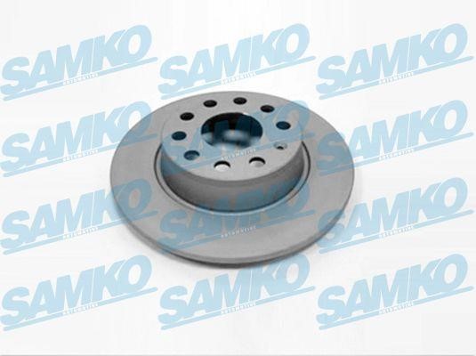 Samko A1038PR Unventilated brake disc A1038PR
