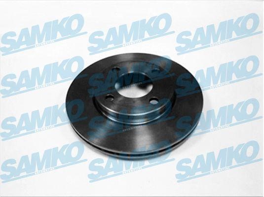 Samko A1131V Front brake disc ventilated A1131V