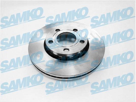 Samko A1191V Front brake disc ventilated A1191V