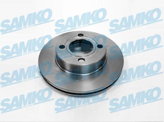Samko A1211V Front brake disc ventilated A1211V