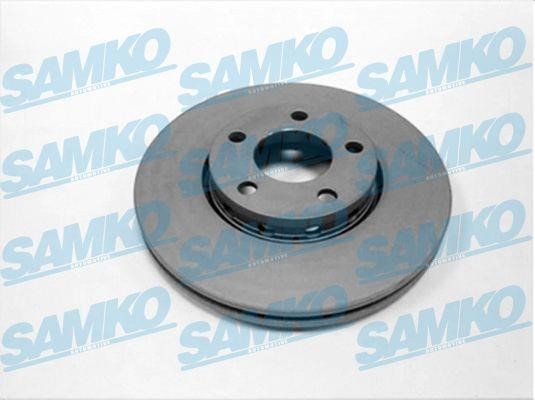 Samko A1371VR Ventilated disc brake, 1 pcs. A1371VR