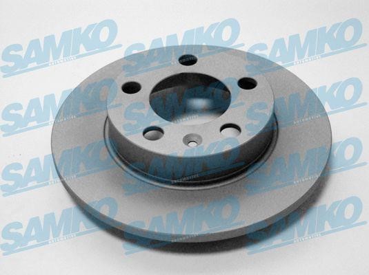 Samko A1441PR Unventilated brake disc A1441PR