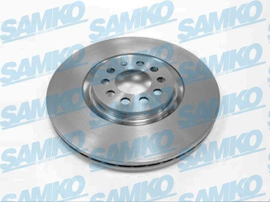 Samko A1598VR Ventilated disc brake, 1 pcs. A1598VR